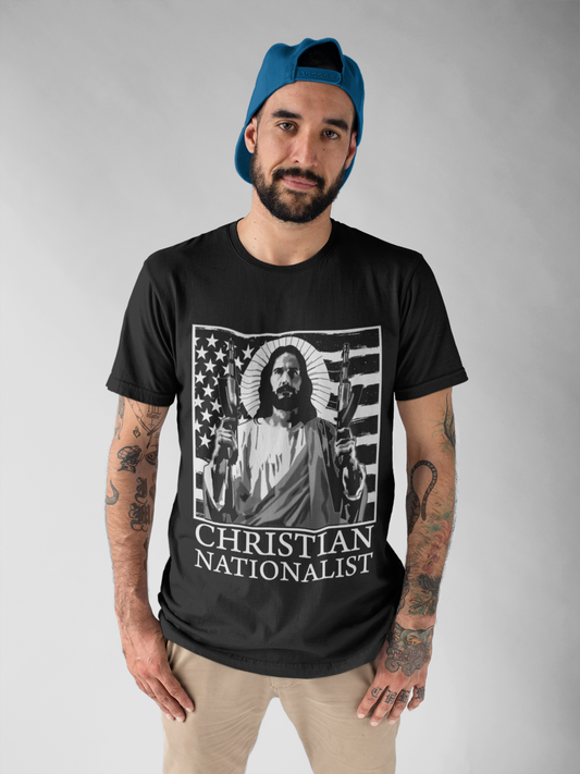B&W Soldier of God T-Shirt